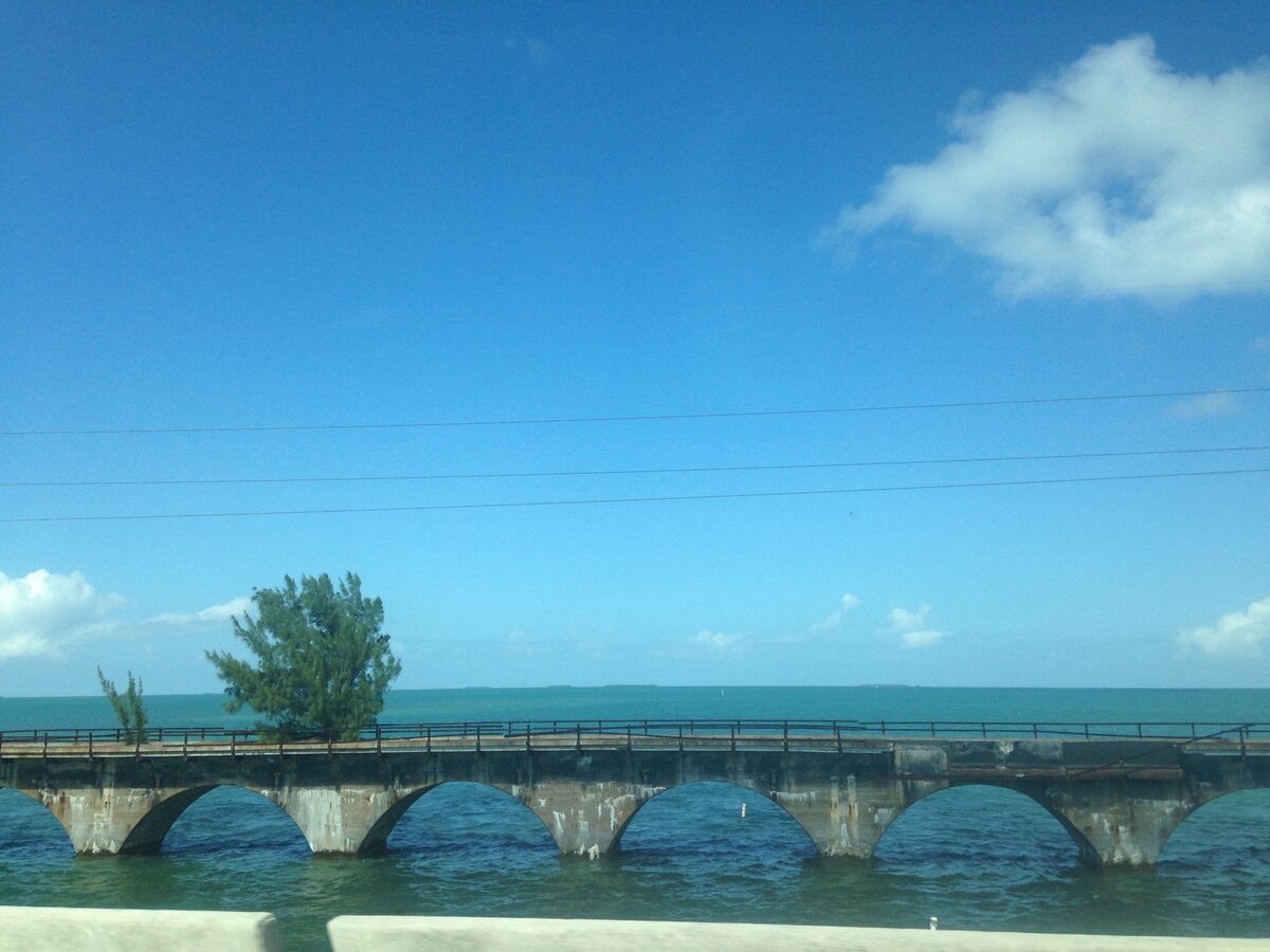 Дорога по трассе Overseas Highway! Фото Автора!