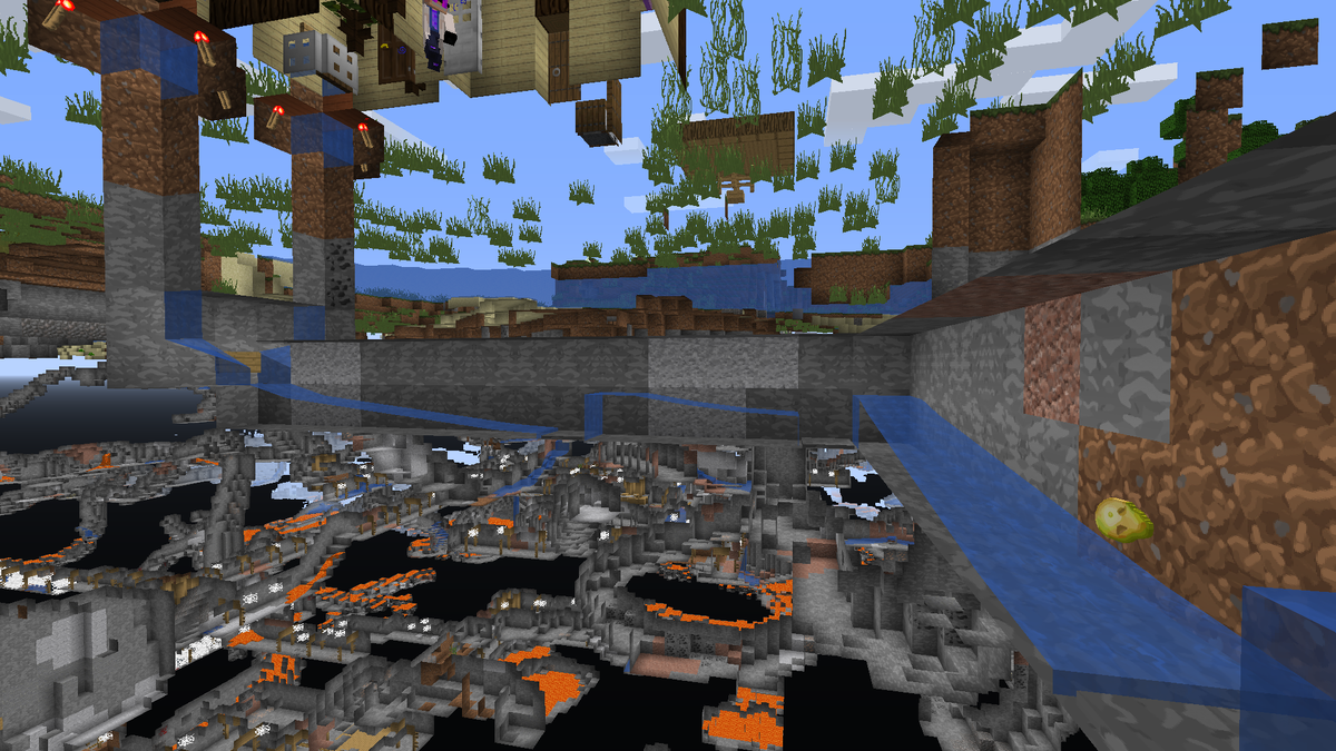 Он заключается в том, что когда течение воды прекращается, ставится нажимная плита(желательно под цвет блока), и ставится другой источник воды. 