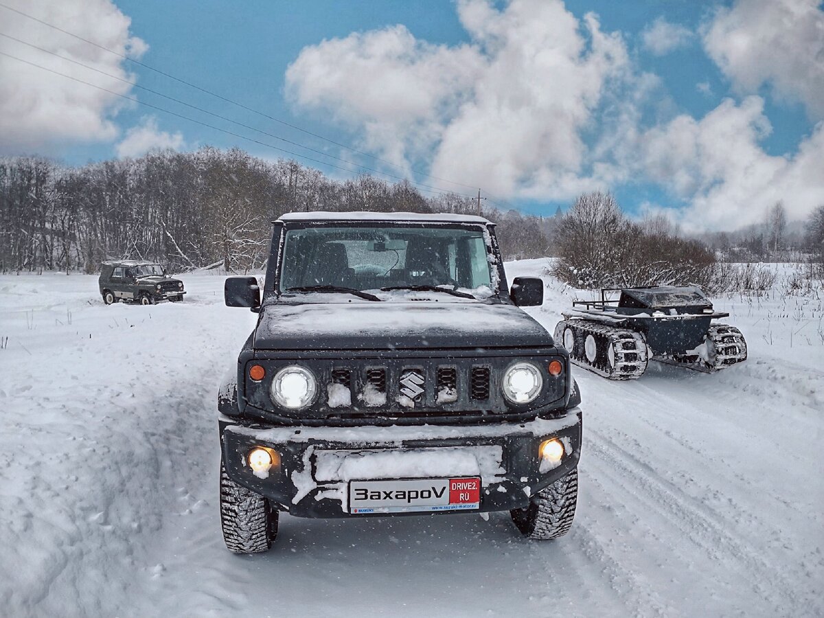 Этому проходимцу все по плечу или как я испытал Suzuki Jimny в снегах |  ЗахароV Drive | Дзен