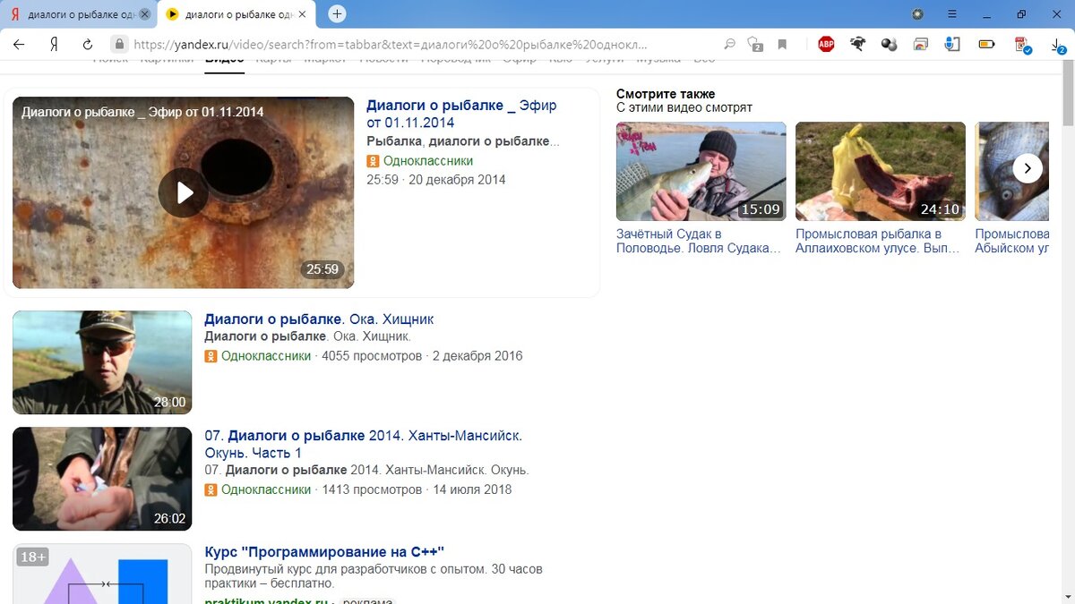 Фото: мы нашли видео через Яндекс