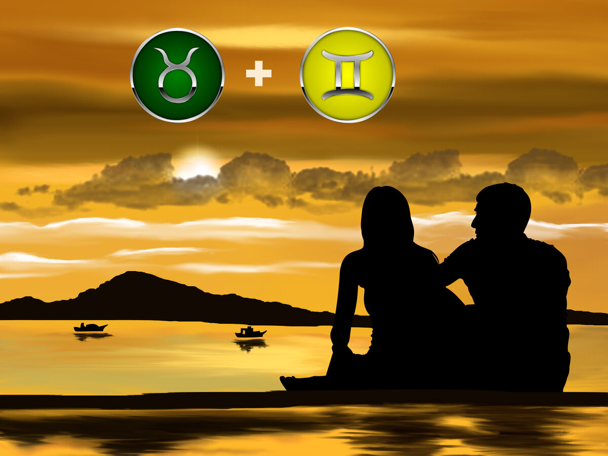 Телец-Близнецы, в  отношениях 