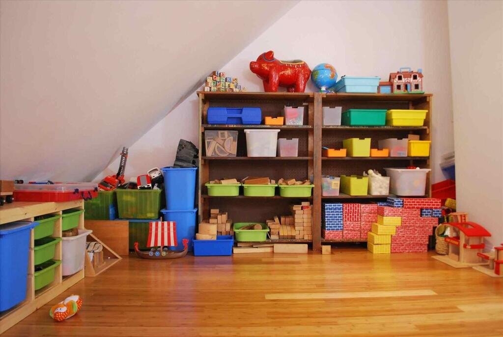 Расстановка мебели в детской комнате