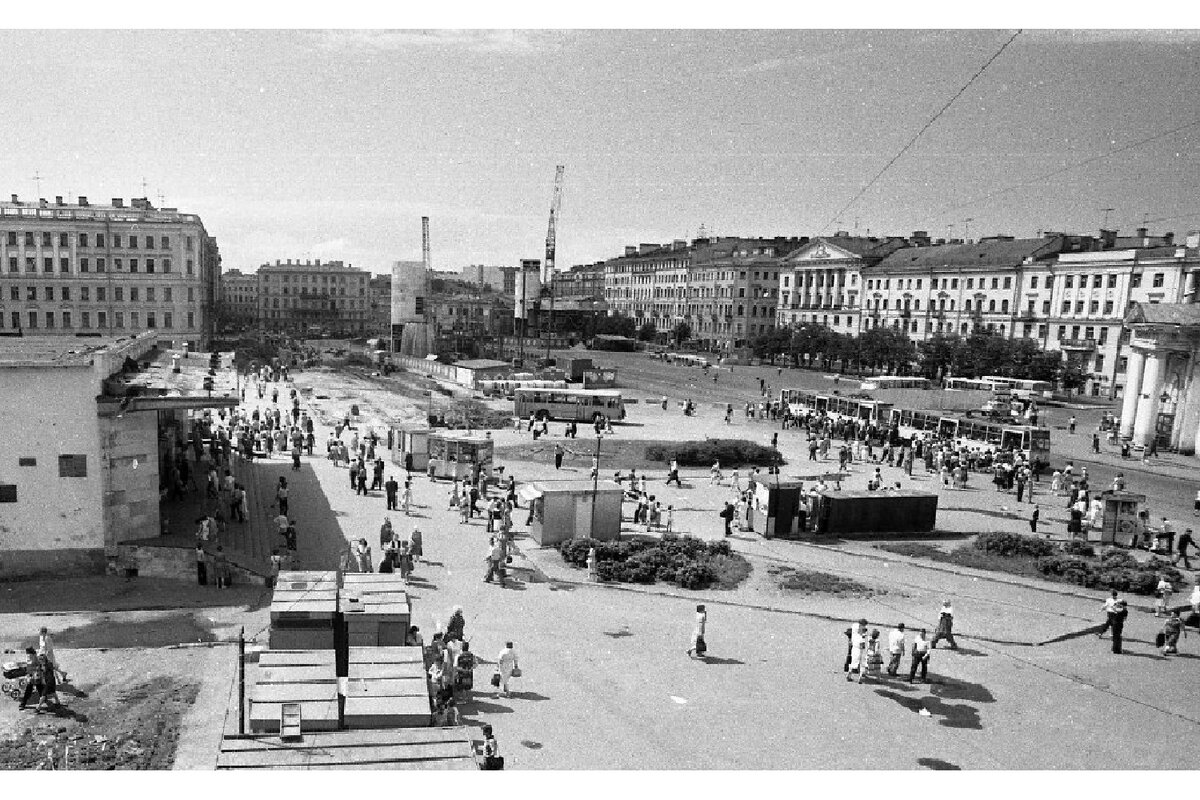 Сенная площадь Санкт-Петербург 90-е
