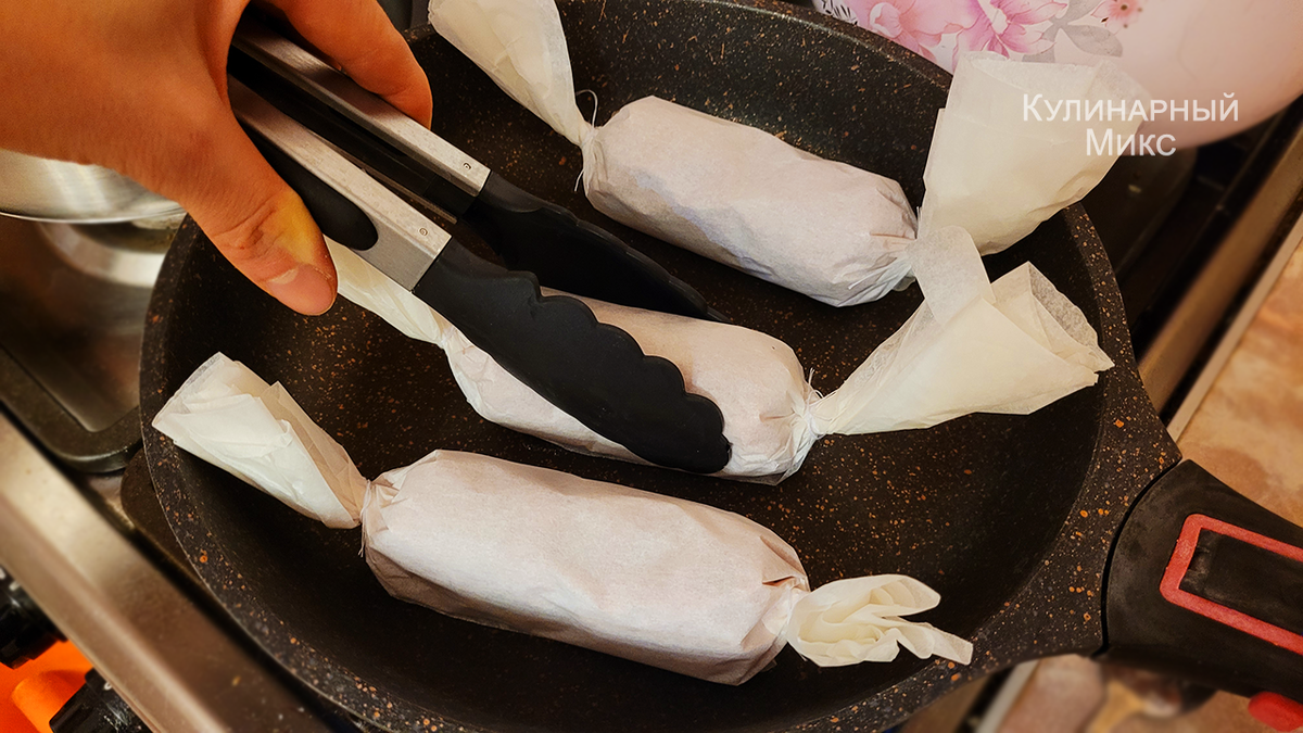 Из фарша на сковороде