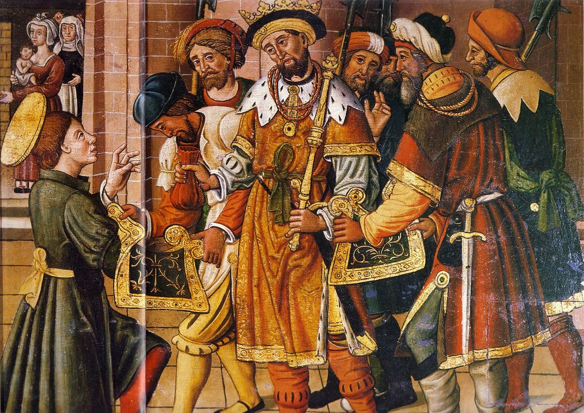 Триптих святого Элигия в церкви коммуны Крок