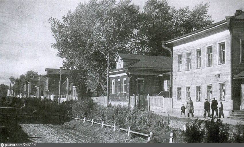 Архангельск, Улица Энгельса, 1940-1950