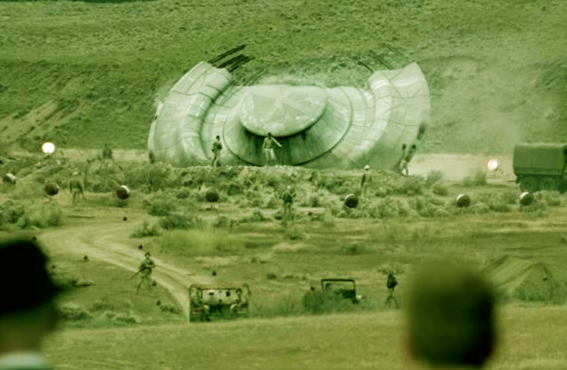 падение НЛО