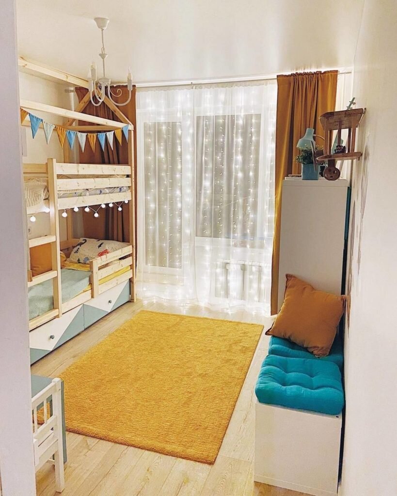 Солнечная квартира. Как семья с детьми со вкусом оформила свои 47 кв. м. без дизайнера