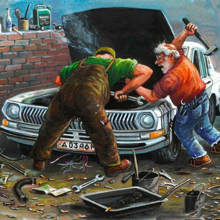 Юмор авто в картинках