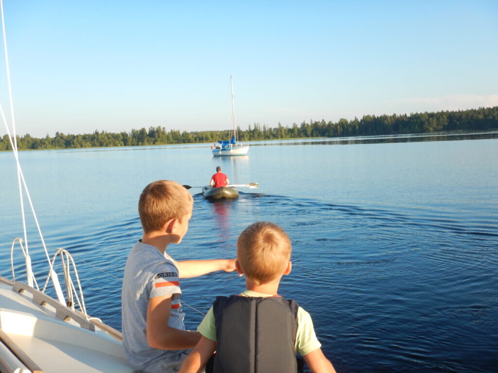 Бухта «Далекая» Ладожское озеро
