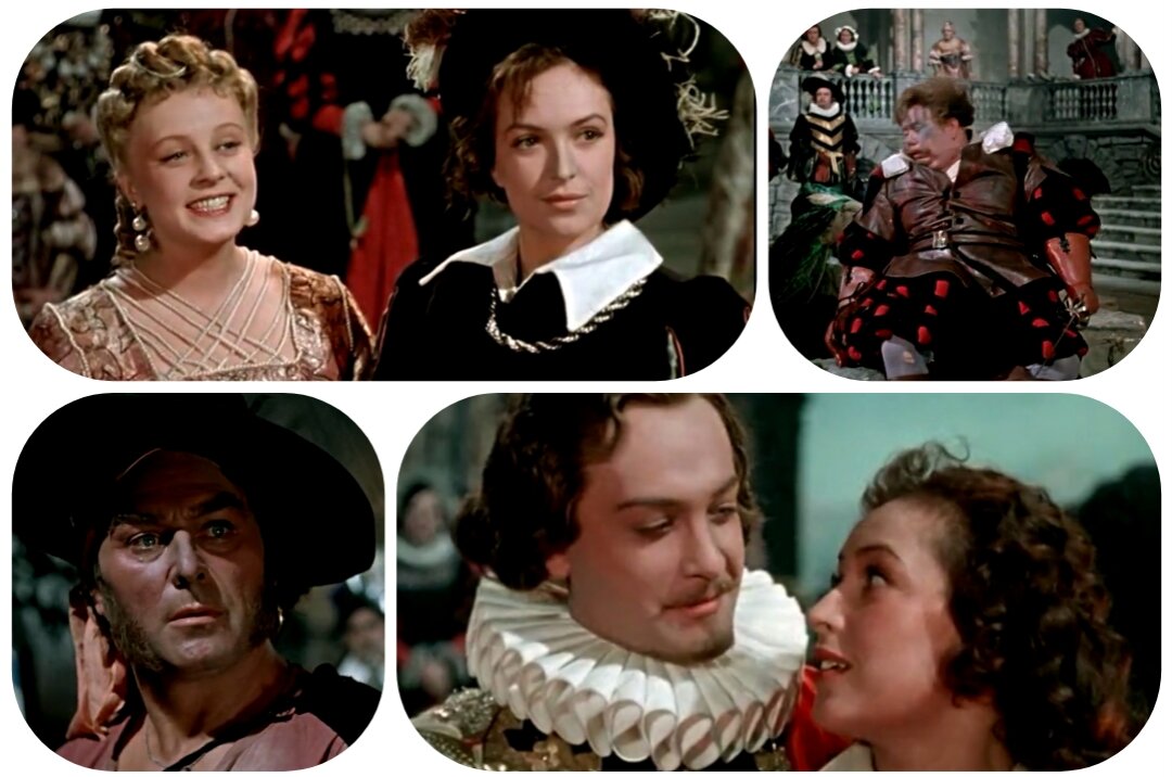 Кадры из Фильма "Двенадцатая ночь", коллаж автора канала.