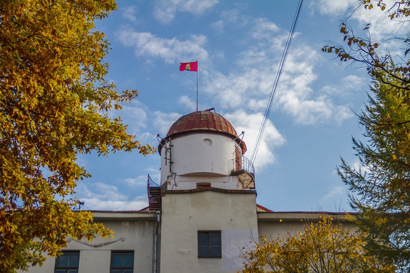 Башенка обсерватории ТвГУ. Фото пресс-службы вуза. 