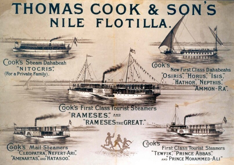 Брошюра компании Томаса Кука & Сын “Египет и Нил”, 1904 год
