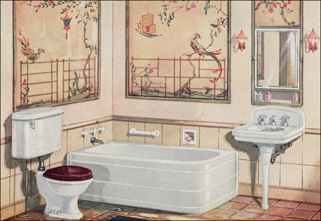 Crane Bathroom, 1926 