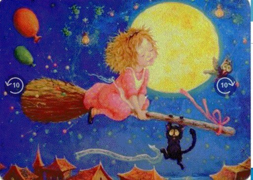 Девочка, которая умела летать на метле