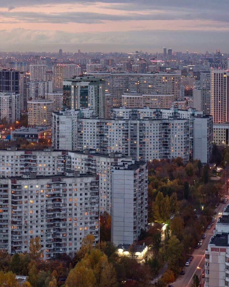 Жилые дома в Очаково-Матвеевском 