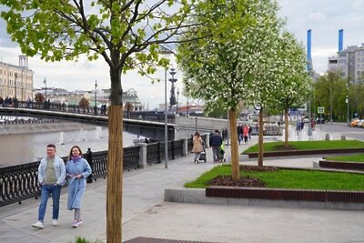    Воробьевская набережная © Telegram-канал Сергея Собянина