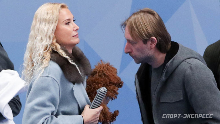    Этери Тутберидзе и Евгений Плющенко.Дарья Исаева