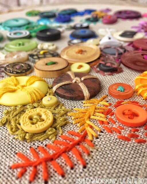 Пуговичка к пуговичке. Подборка творческих идей. | Я арт квилтер | Дзен