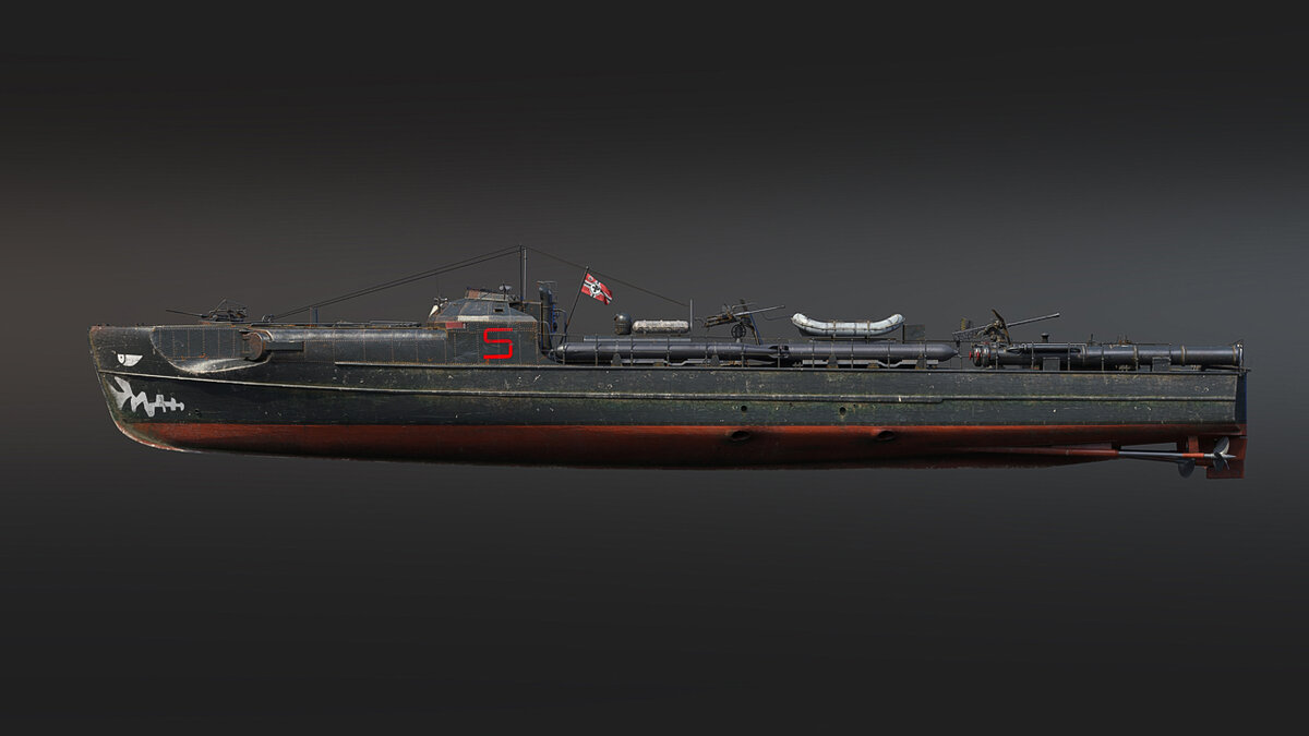 S-701, торпедный катер, Германия, III ранг. Премиумный