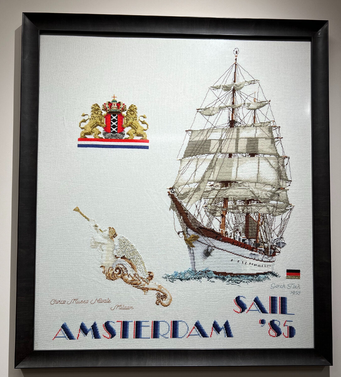 Фото моей вышитой картины