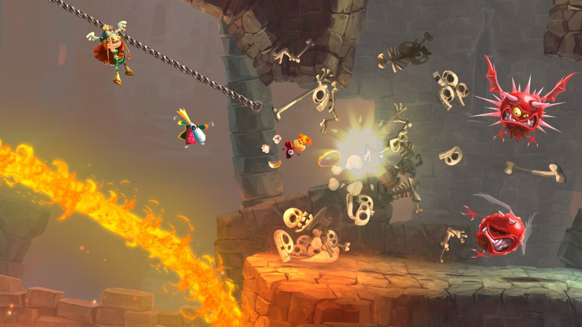 Rayman Legends gameplay