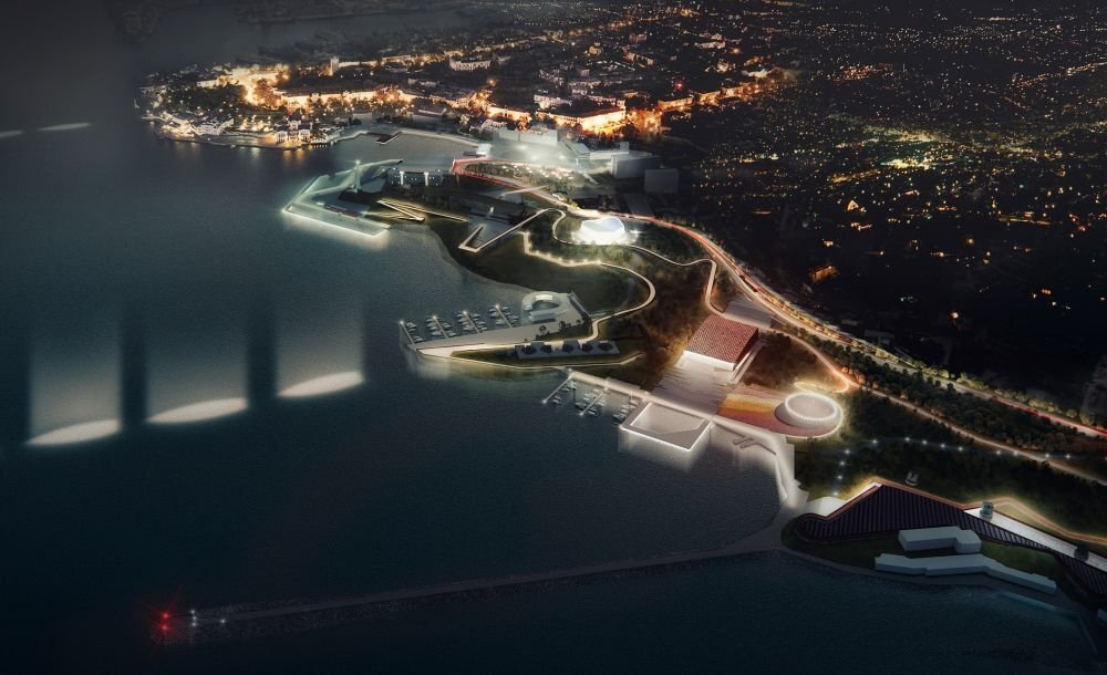  Мыс Хрустальный после завершения проекта. Фото: archi.ru.