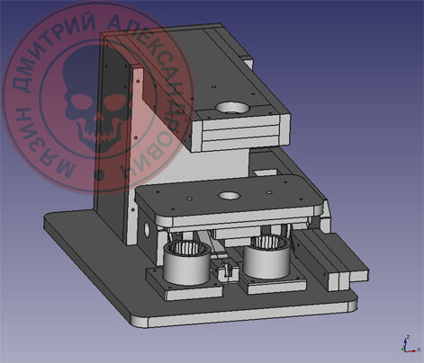 3d модель сверлильного станка