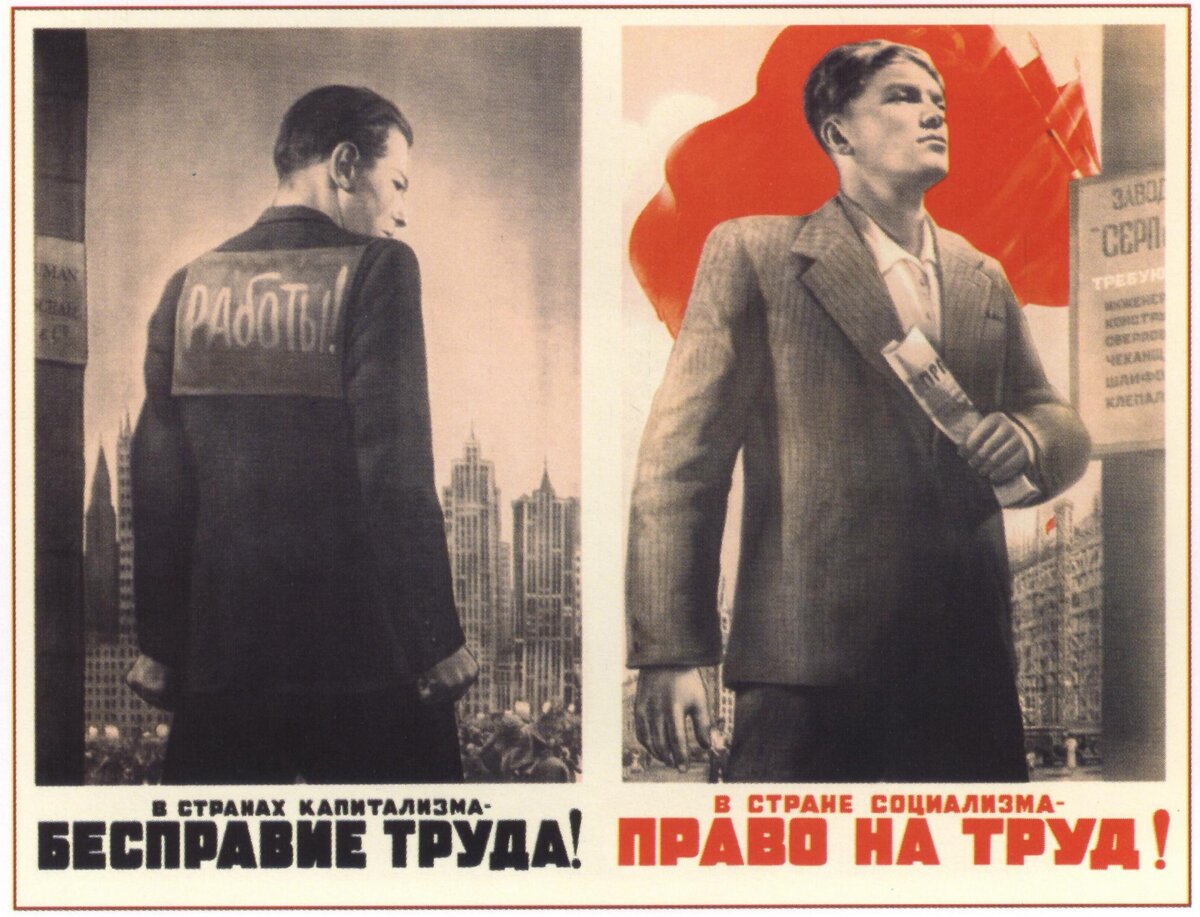 Корецкий В. "В странах капитализма - бесправие труда!..." / 1948.