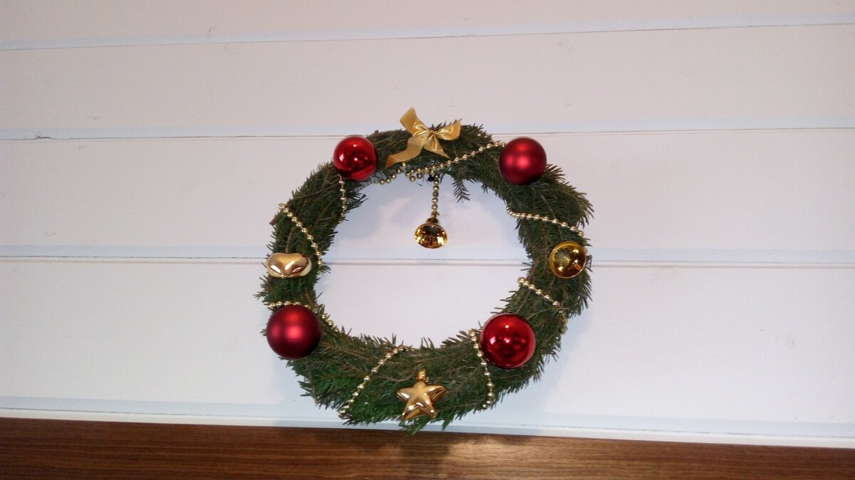 Рождественский венок.