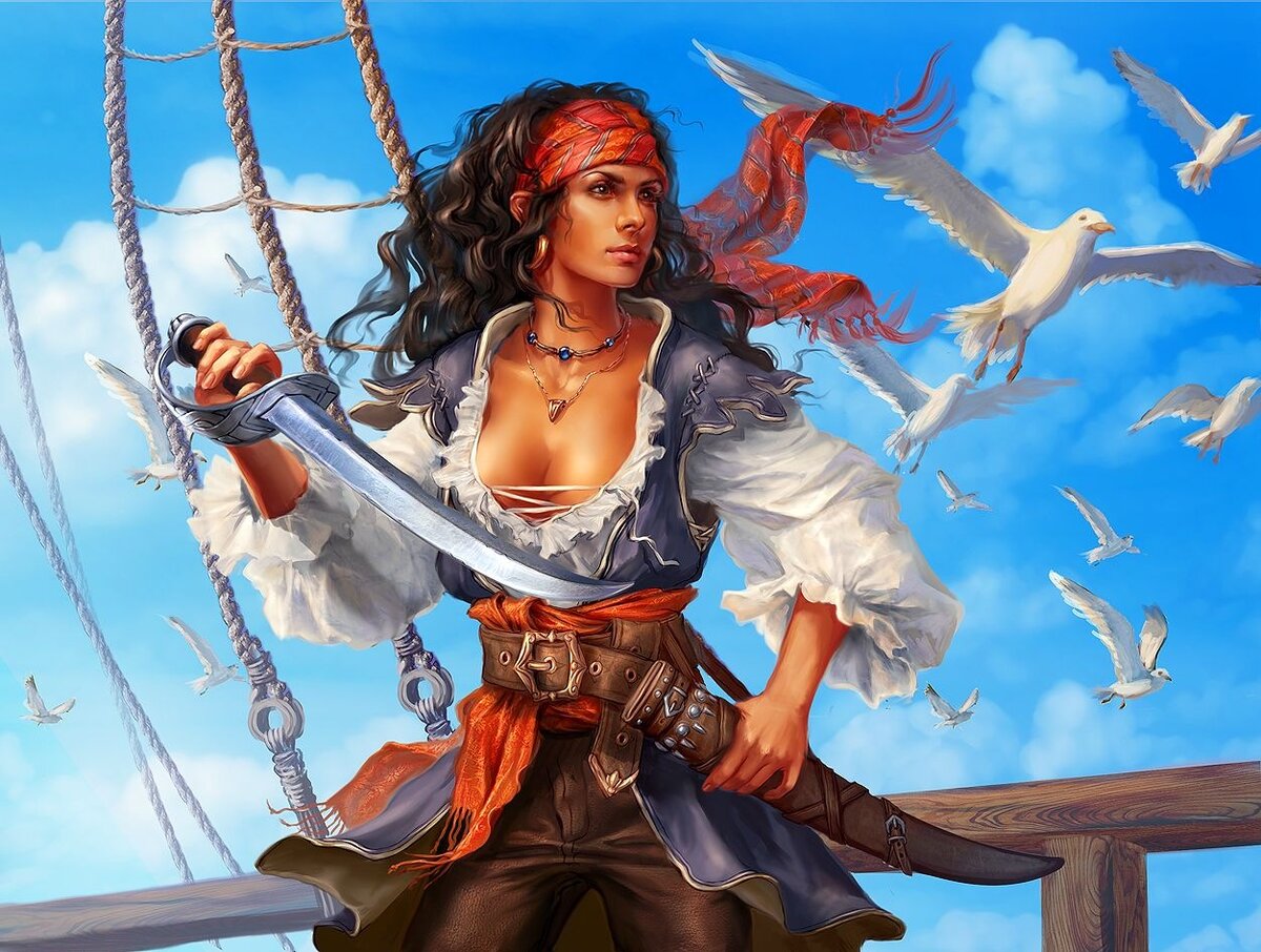 Пираты. Британские пираты. Женщины-пиратки.