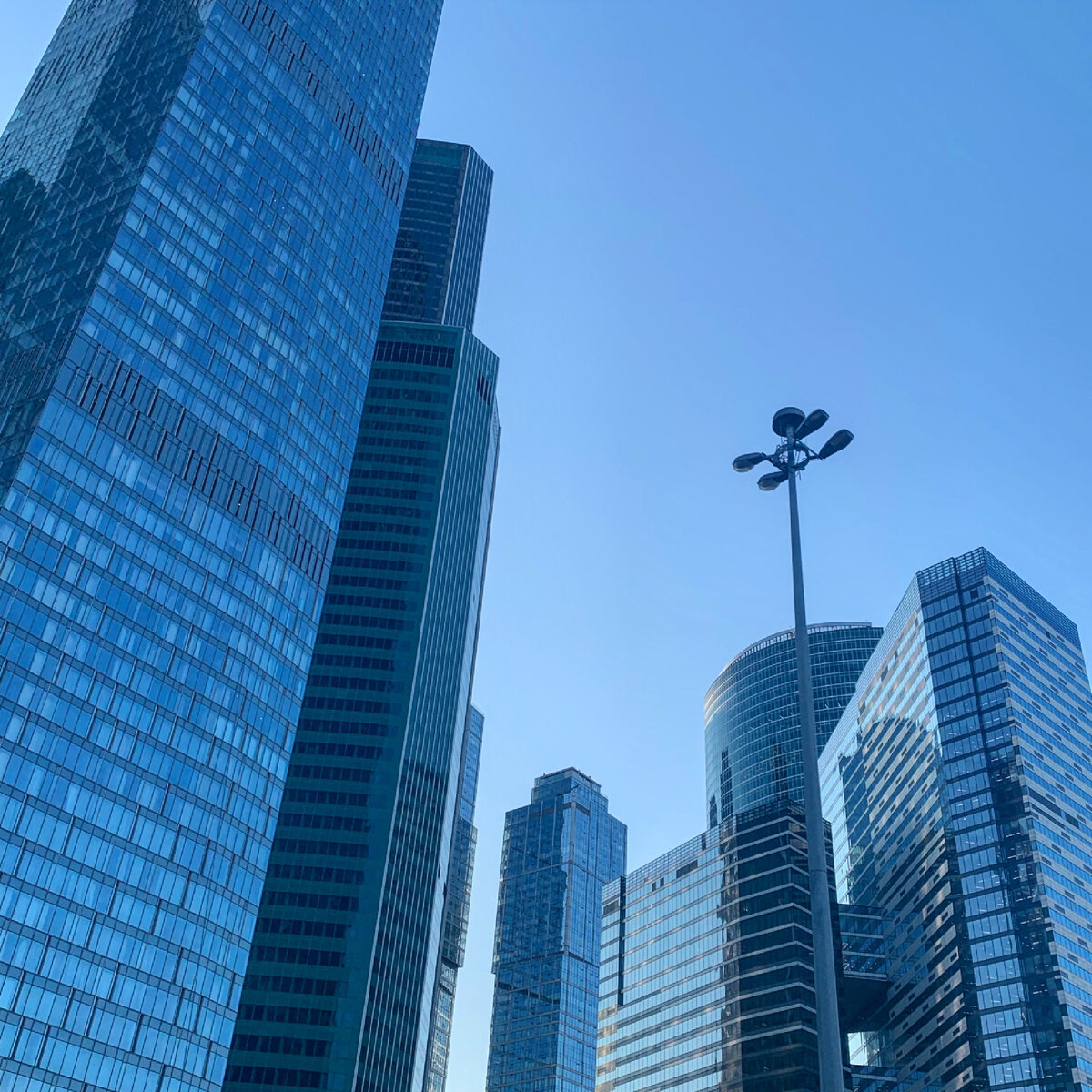 Москва-сити, 6:30 утра