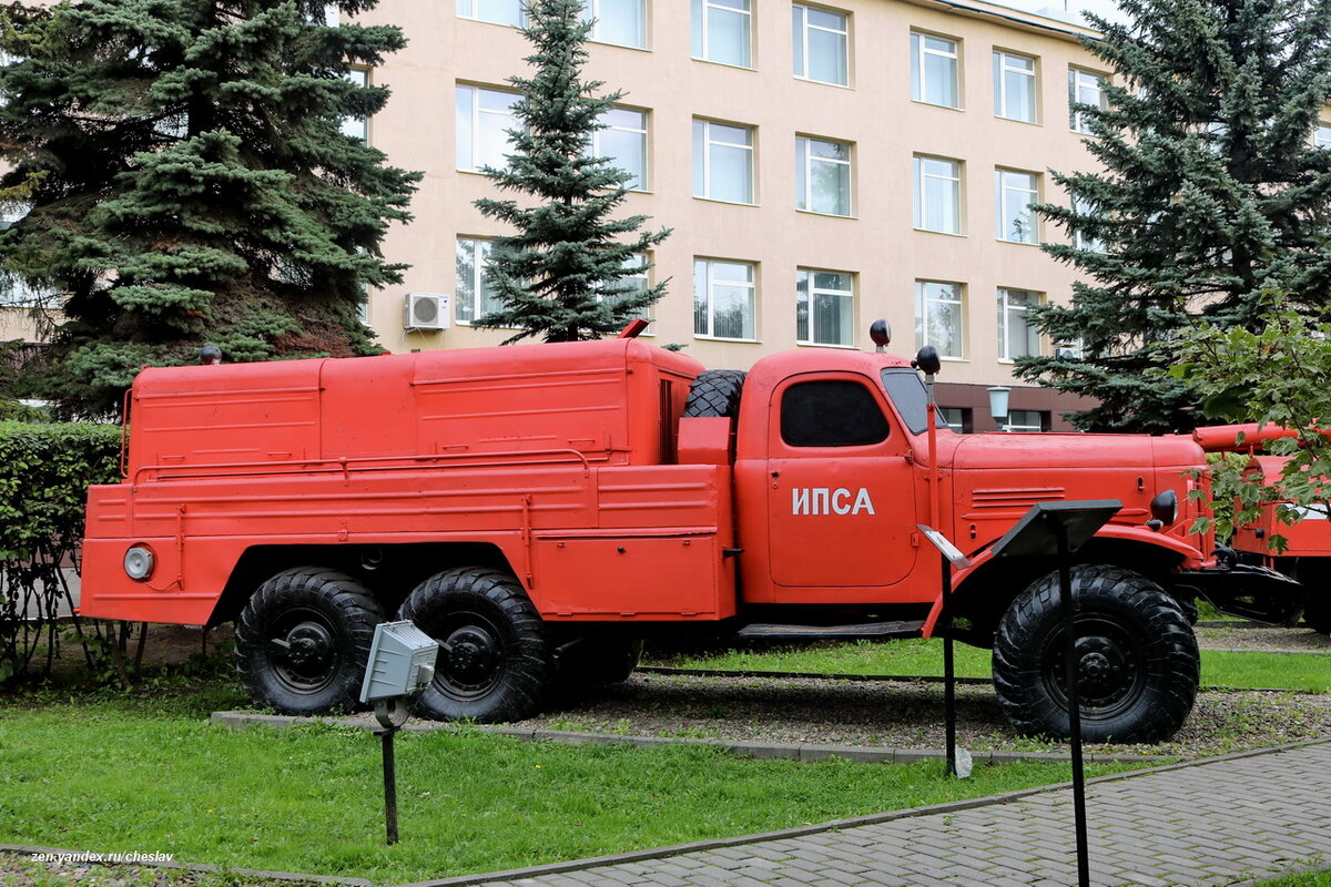 Использование пожарных автомобилей