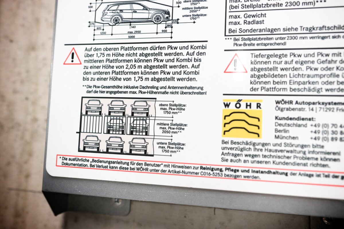 Схема Duplex-Garage © Deutschen Russian