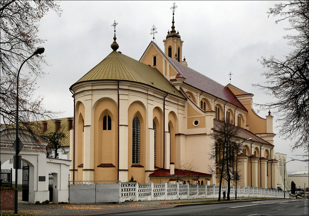 Первого белоруссия. Старая архитектура Гродно. Гродно Белоруссия костел Вишневец. Жолква костелы и синагога. Гродно архитектура улиц.