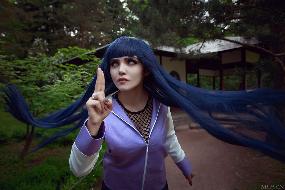 Naruto hinata cosplay. Хината Хьюга косплей. Хината Хьюга Кристина Финк. Хината косплей. Калинка Фокс Хината.