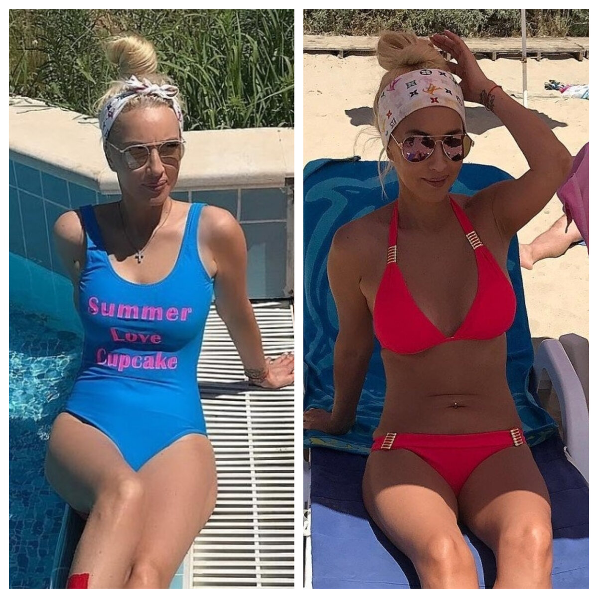 Лера Кудрявцева в купальнике без фотошопа 2022