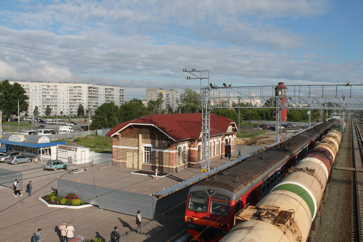 ЖД мост Бердск