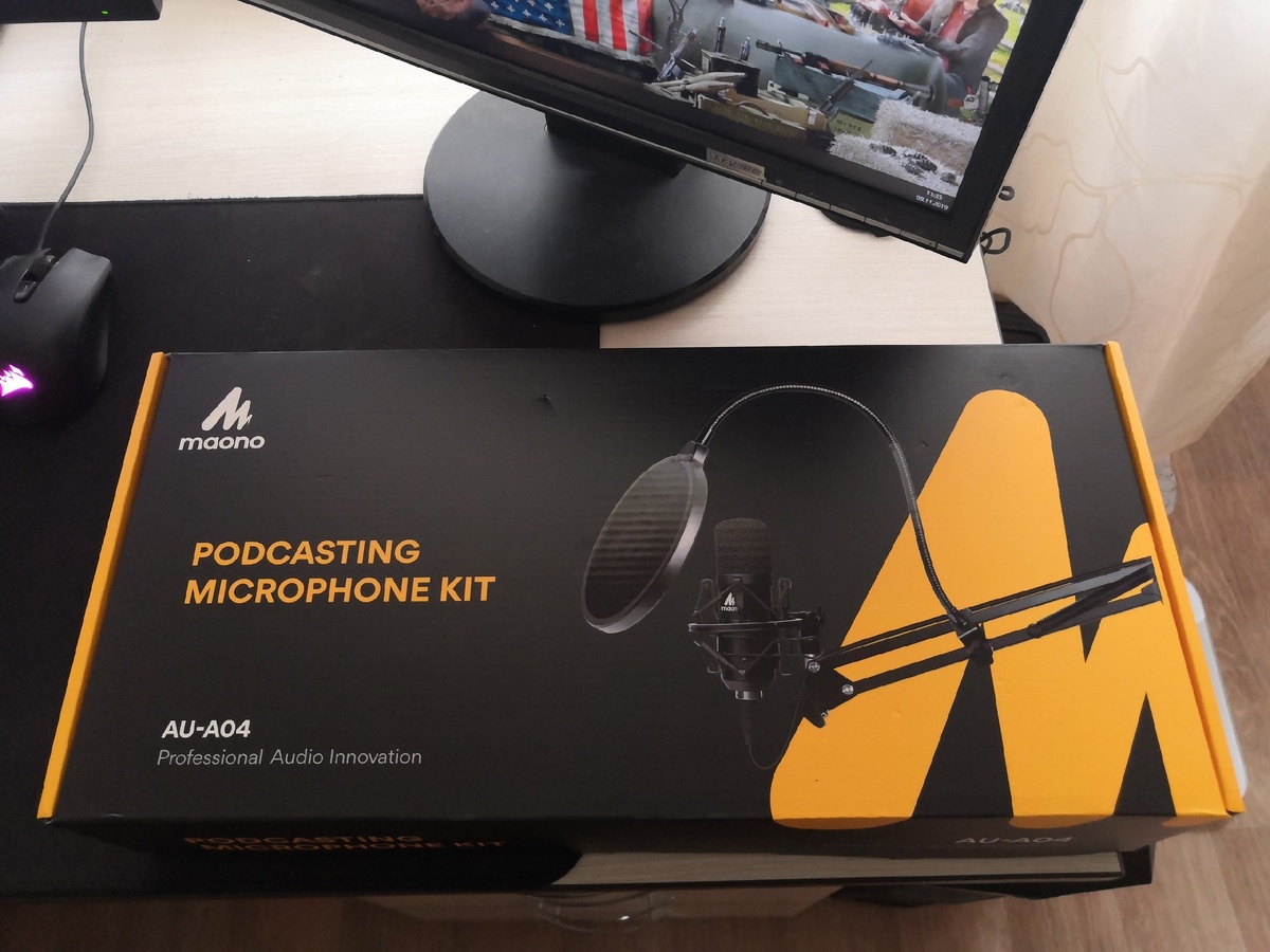 Новый микрофон Maono AU-A04