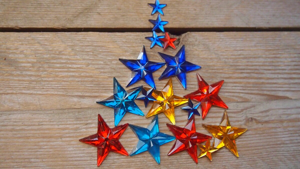 Фото автора Елочка-панно 