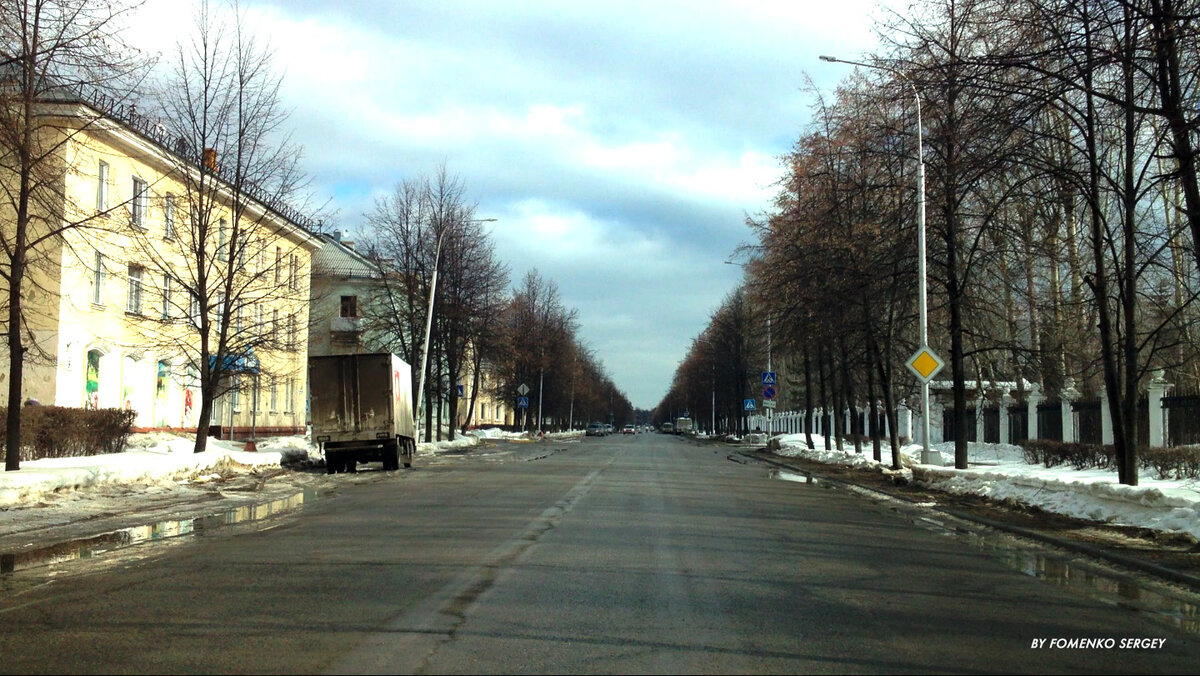 Коммунистический проспект - центральная улица города, 2016 г.