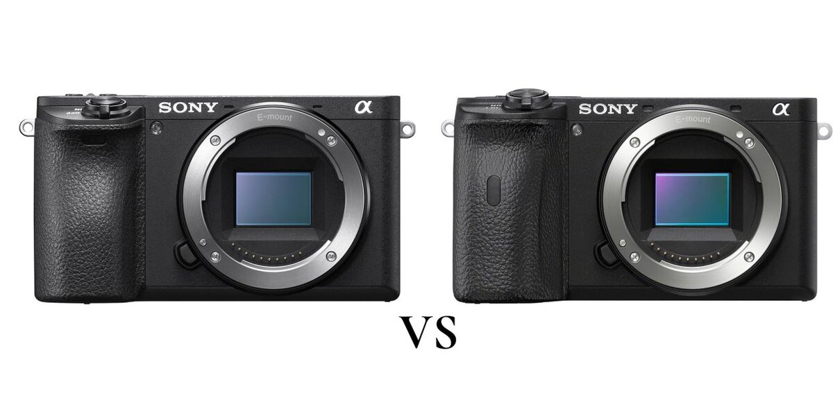 Sony A6500 – слева, Sony A6600 – справа.