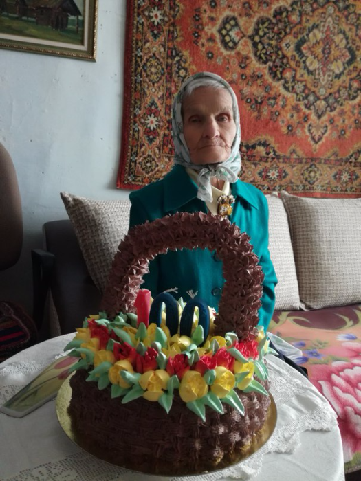 Татьяна Михайловна в день своего 100-летнего юбилея.