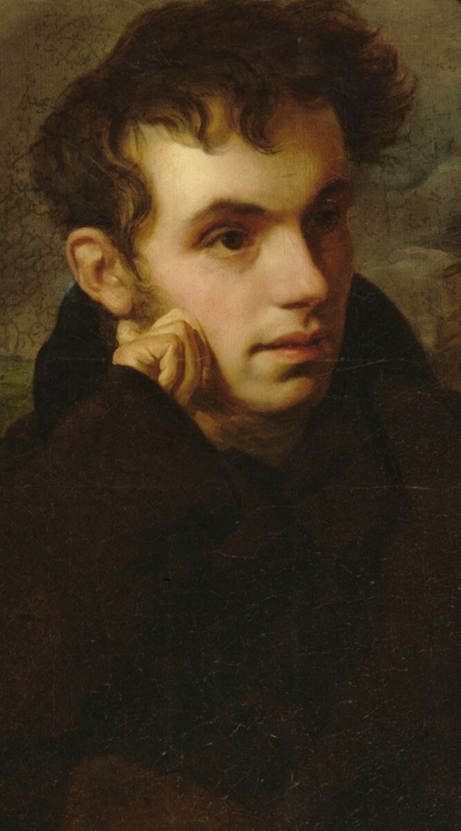 О. Кипренский. "Портрет поэта В.А.Жуковского" 1816