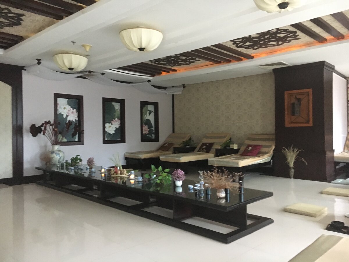 Так выглядит комната ожидания и отдыха после спа