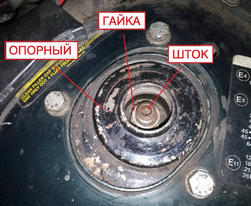 Примерно такую картину вы увидите открыв капот. Если эксперимент удался - при желании можете повторить и на задних.