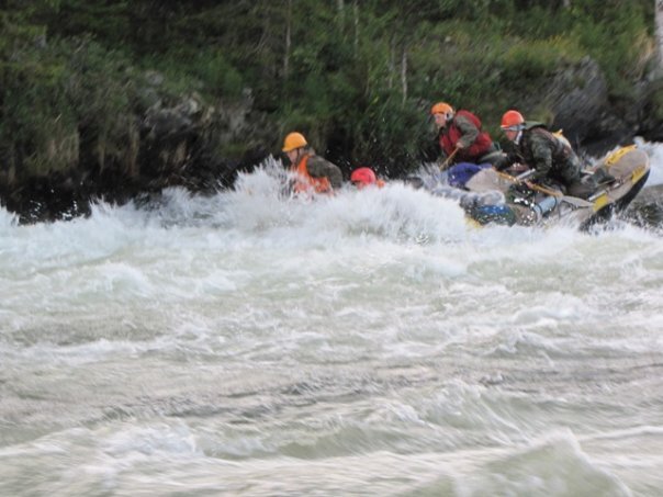 Р. Умба. Порог. Фото из архива автора