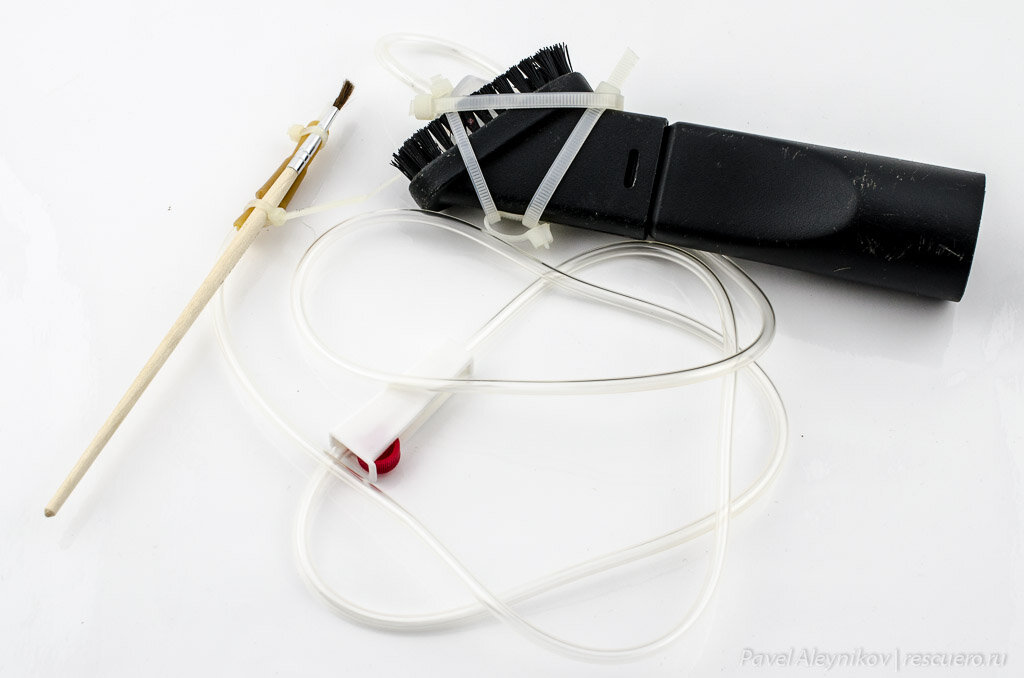 На фото наноагрегат для чистки матрицы)

