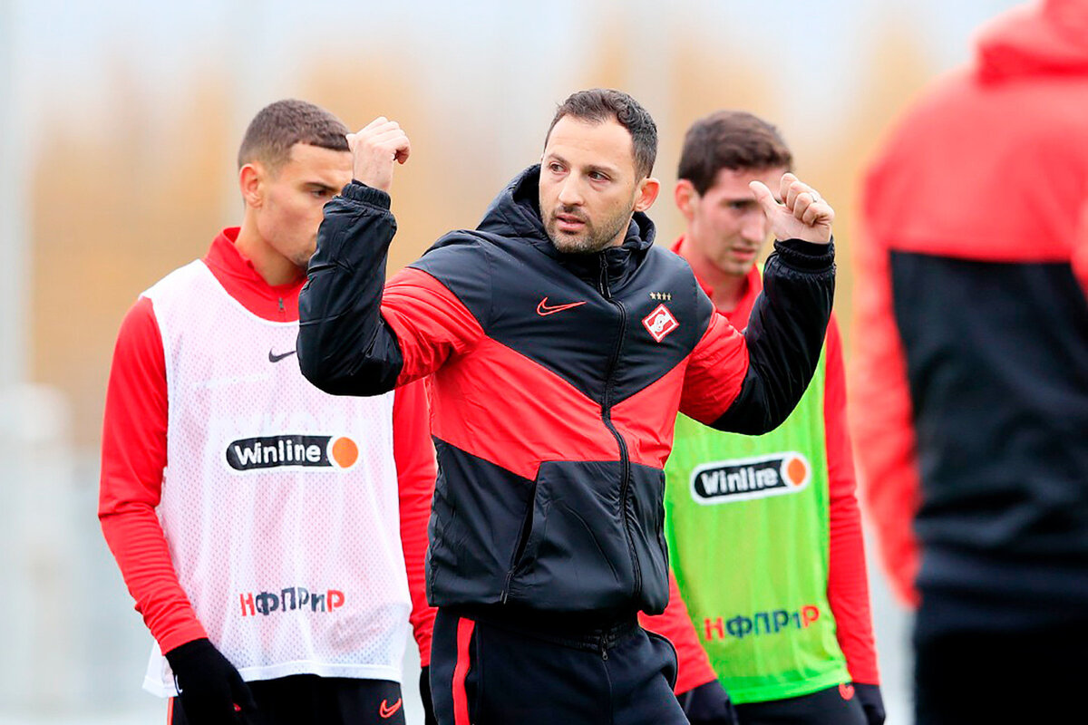 Главный тренер "Спартака" Доменико Тедеско. Фото - "Чемпионат".