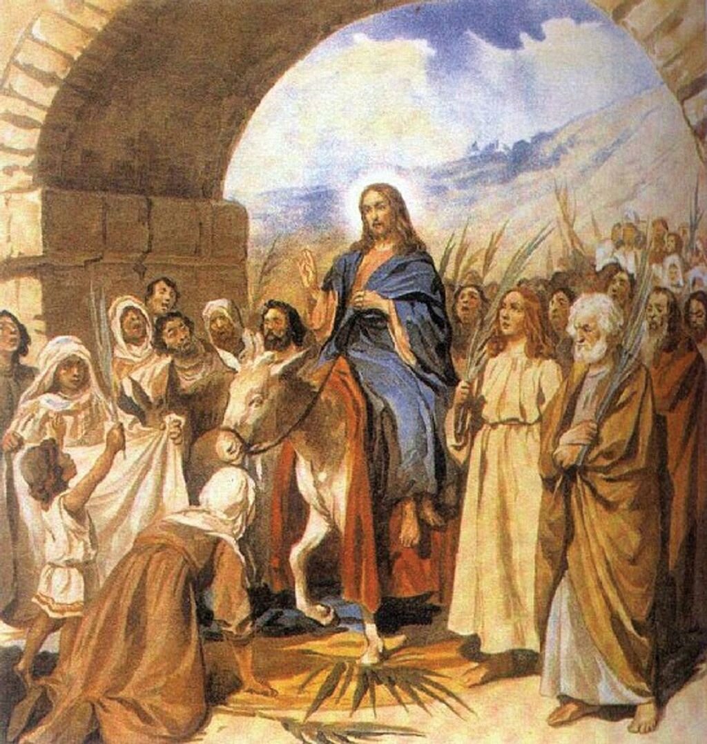 Зарянко Сергей Константинович (1818—1871) Христос Спаситель. 1864 Нижегородский художественный музей Страстная седмица – последняя седмица перед Пасхой. 